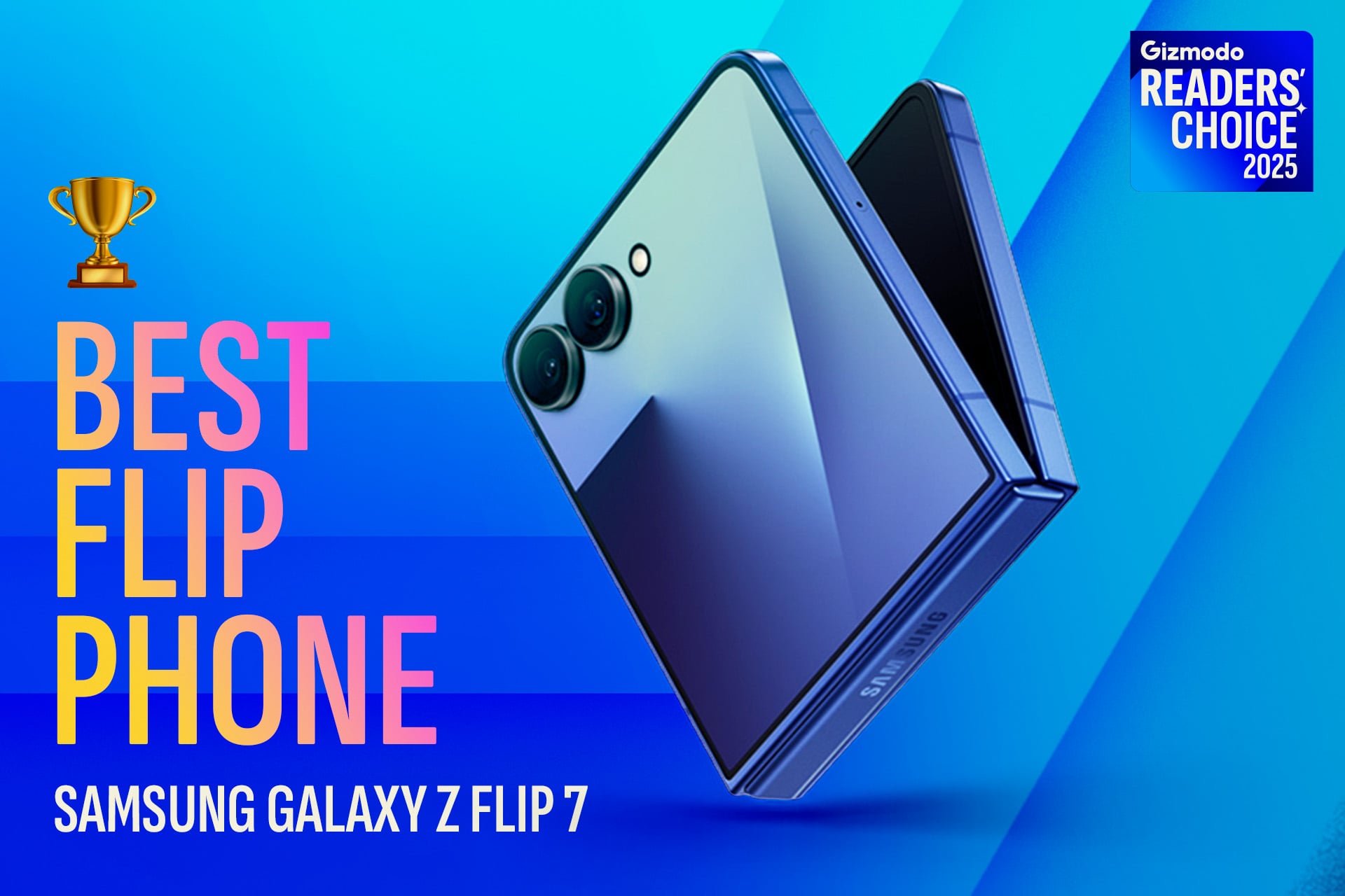 An image of the Galaxy Z Flip 7.