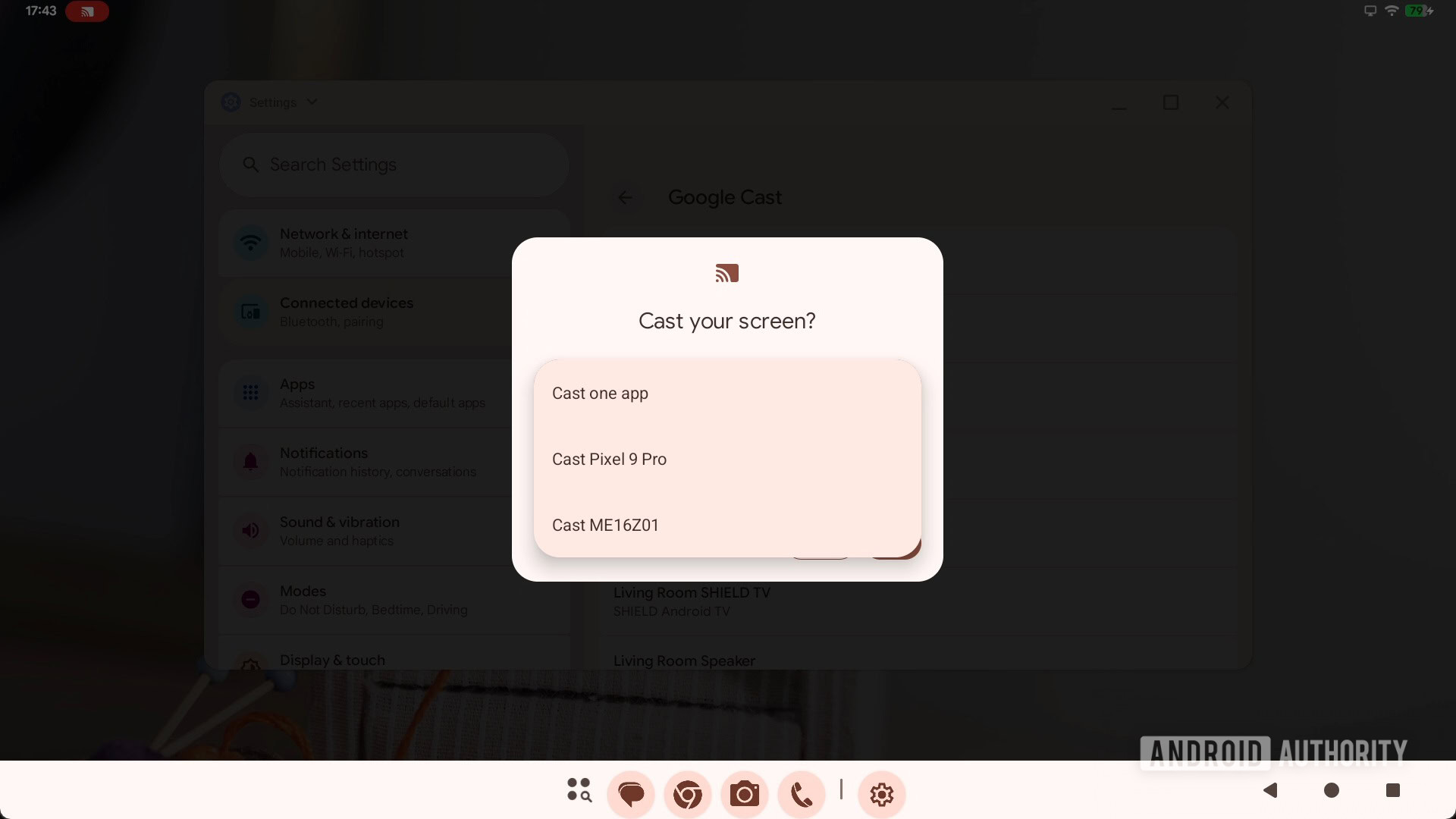 Casting an external display in Android 16 QPR3 Casting an external display in Android 16 QPR3