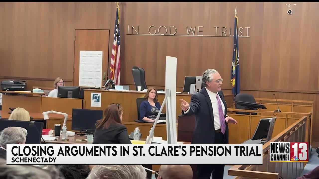 Closing arguments take place in case of former St. Clare’s employees seeking to get their pensions