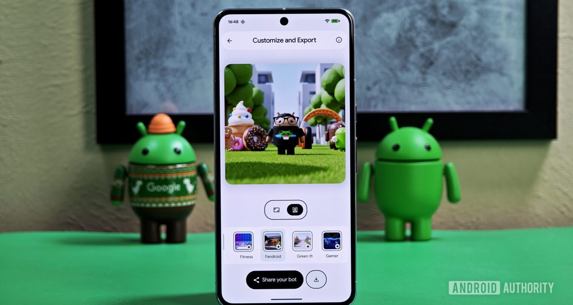 Creating custom Android Bot with Androidify