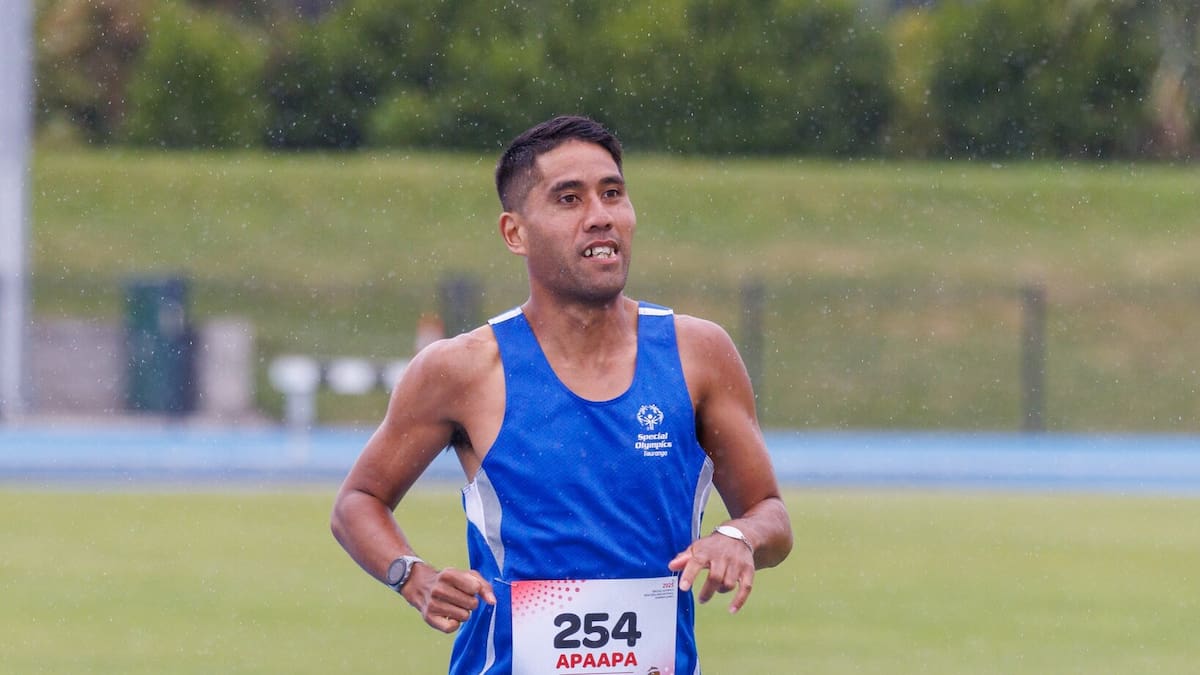 Special Olympics Tauranga runner Te Huia Apaapa shines at National Summer Games