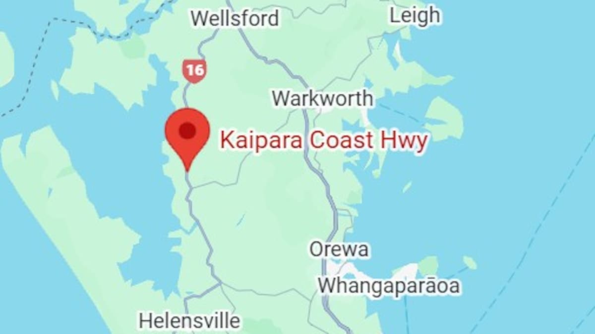 Kaipara Coast Highway closed by police after early morning incident, person found dead on road