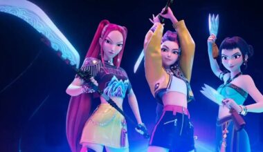 KPop Demon Hunters characters