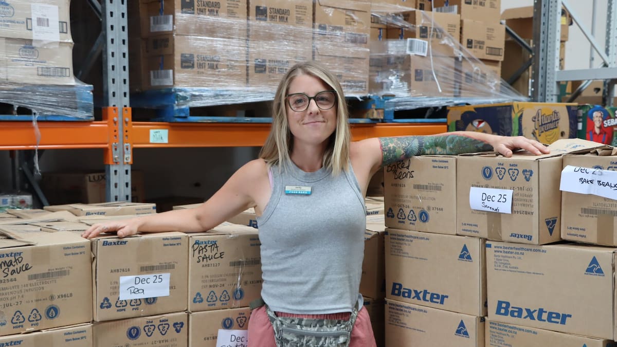 Christmas Appeal: Manager Jordy Gastmeier at the heart of Tauranga Community Foodbank
