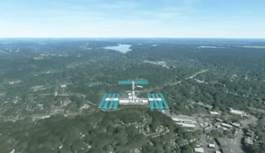 Unbelievable simulation showing the speed of the International Space Station leaves people stunned