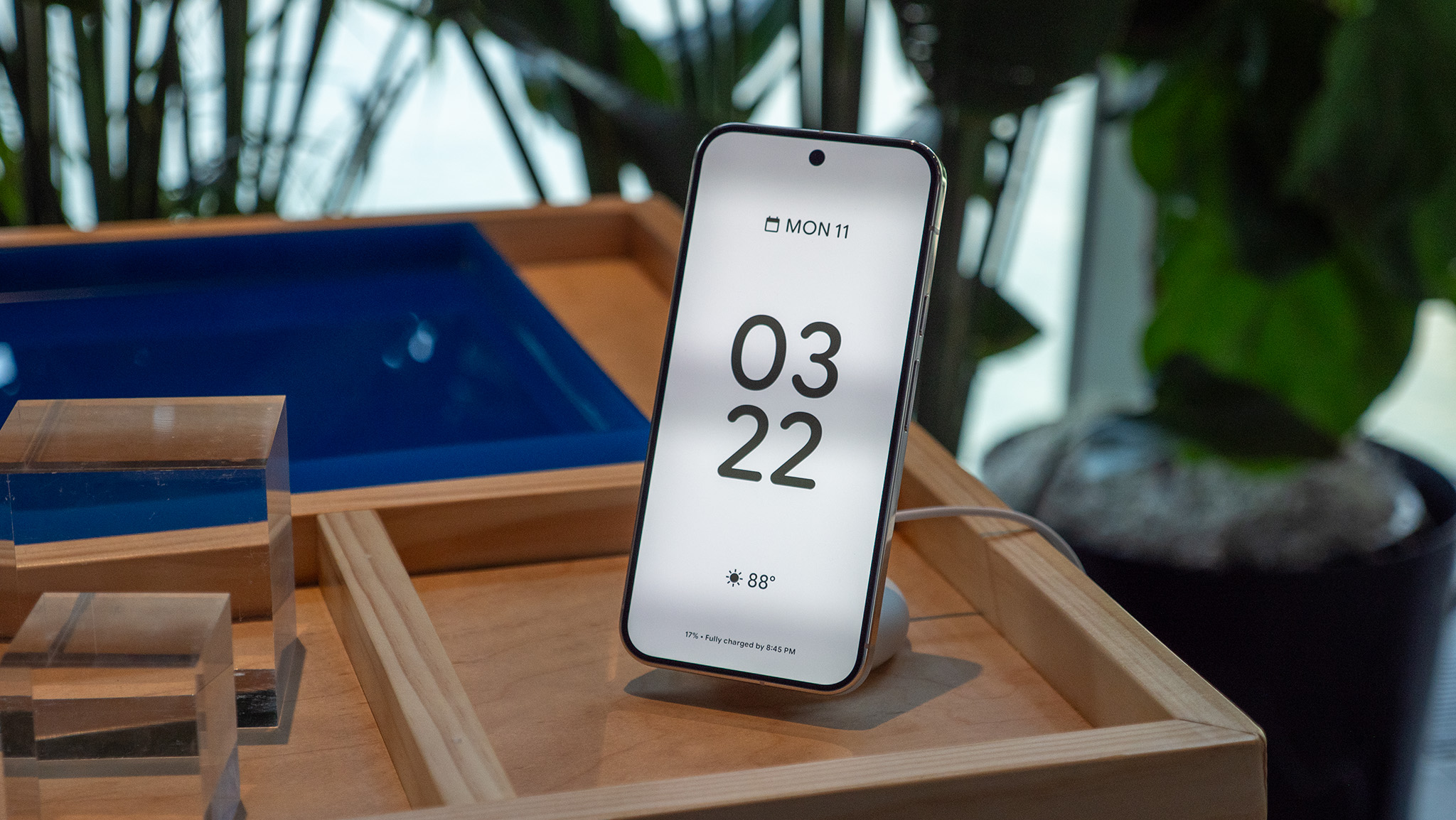 The official Google Pixelsnap Qi2 wireless charger and dock for the Google Pixel 10 series