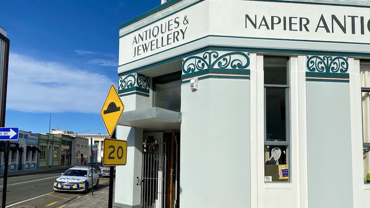 Napier antique store hit by Boxing Day silver theft as prices surge