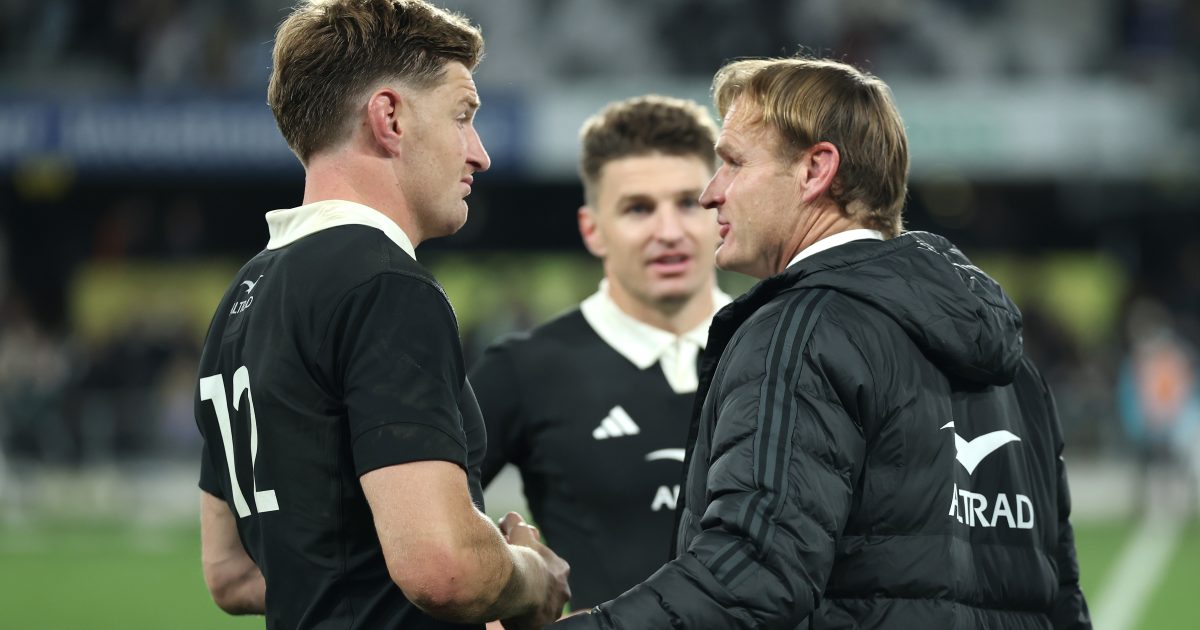 Tony Johnson weighs in on Jordie Barrett's position in 2026