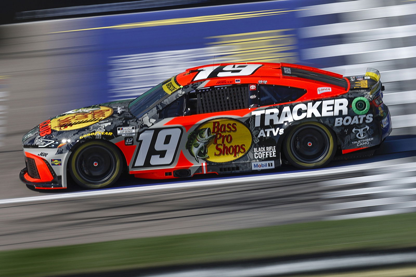 Bass Pro Shops sponsors Chase Briscoe (pictured) and Austin Dillon in the NASCAR Cup Series.