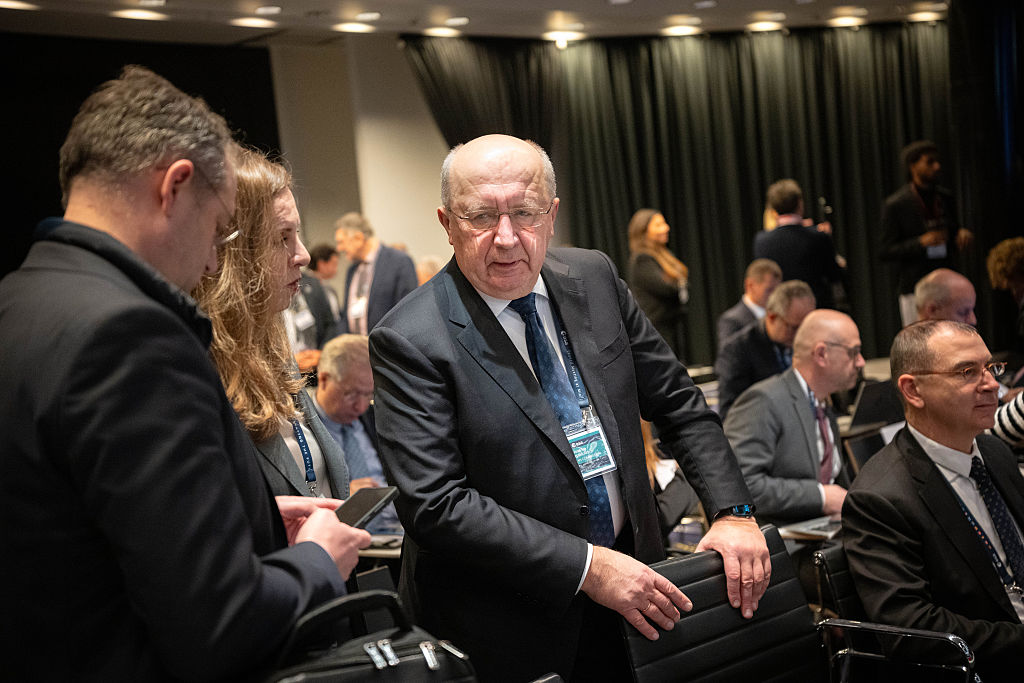 Kubilius at the European Space Agency’s meeting in Bremen in late November.