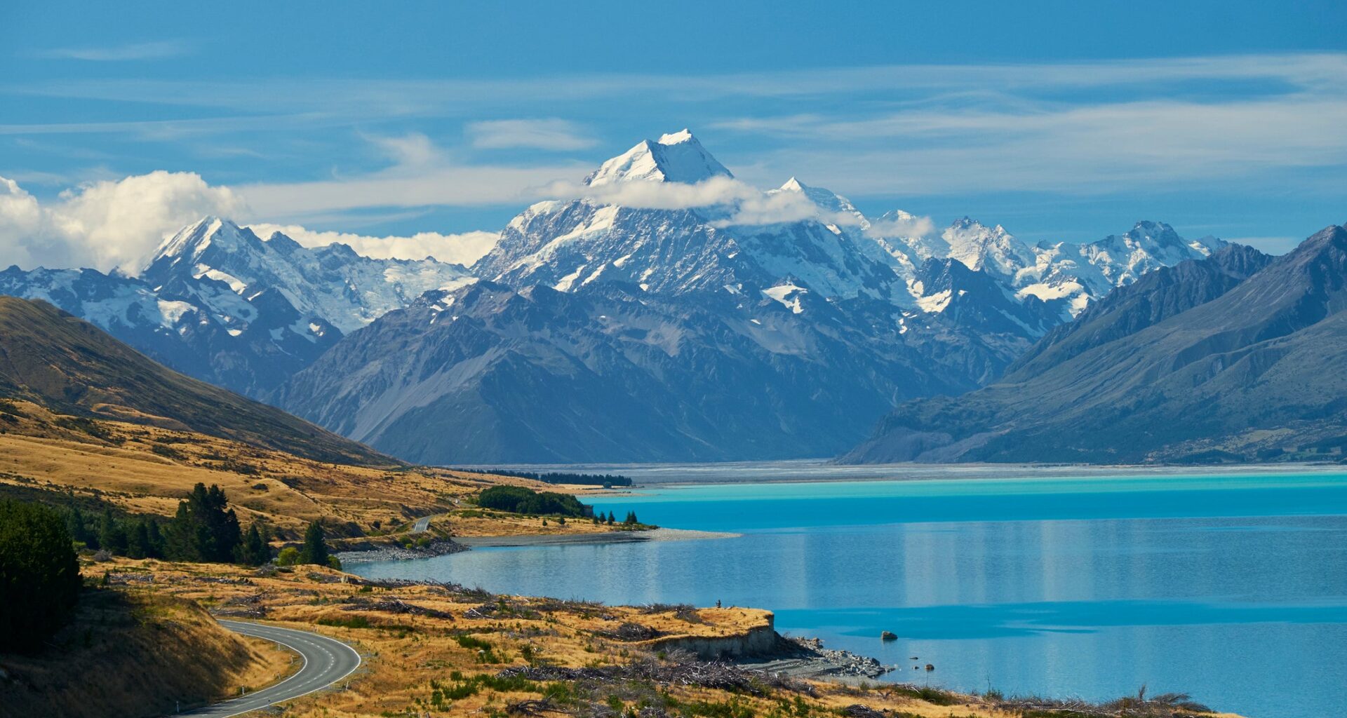 Mount Cook, also known as Aoraki, in New Zealand, where two climbers were killed last week.