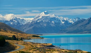 Mount Cook, also known as Aoraki, in New Zealand, where two climbers were killed last week.