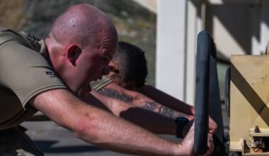 Sandbag tossing and satellite tracking