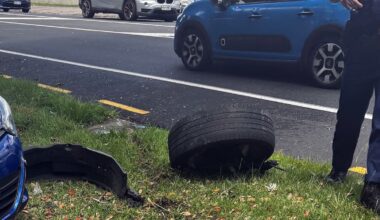 5 people injured in Turret Rd crash in Tauranga, 1 in serious condition