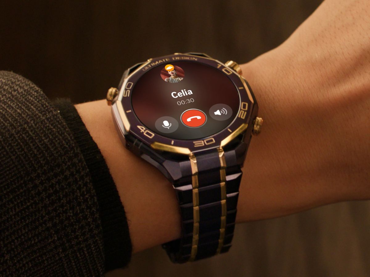New Huawei Watch Ultimate Design with 24K gold plating launching globally