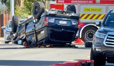 Serious crash in central Christchurch