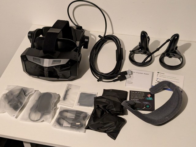 pimax crystal super unboxing content