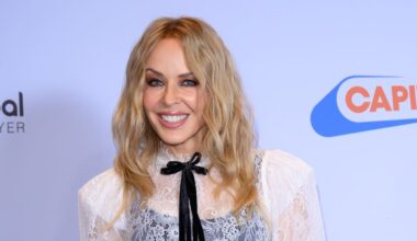 Kylie Minogue scores first UK Christmas No 1 with XMAS hit