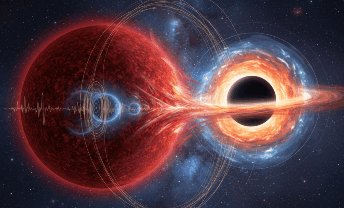 Nasa’s Tess Discovers A Star ‘singing’ To Its Black Hole