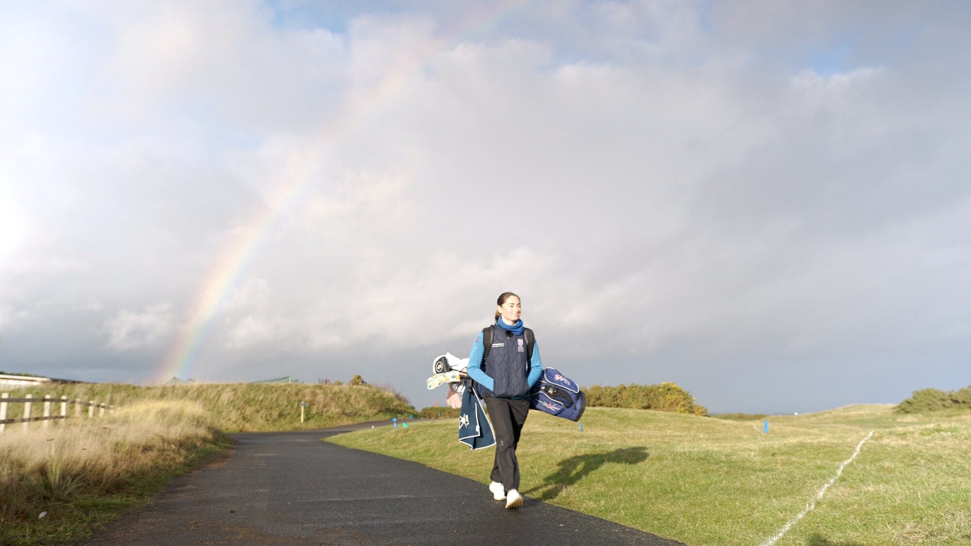 Tauranga golfer Caitlin Maurice is studying and playing at Scotland. Photo / Supplied