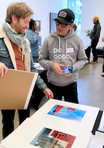 Blue Sky's "Print Walk" events allow Pacific Northwest photographers to meet the public to discuss their original work. November, 2025.
