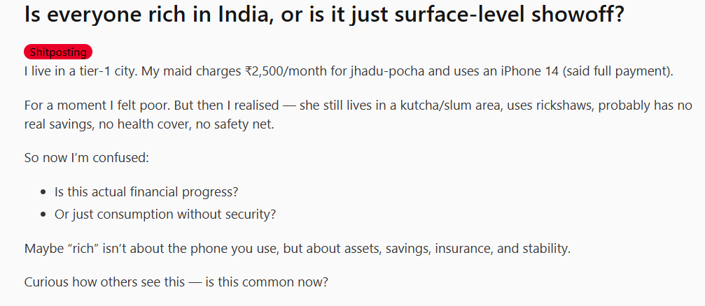 A post shared by a Reddit user. (Screengrab (Reddit))