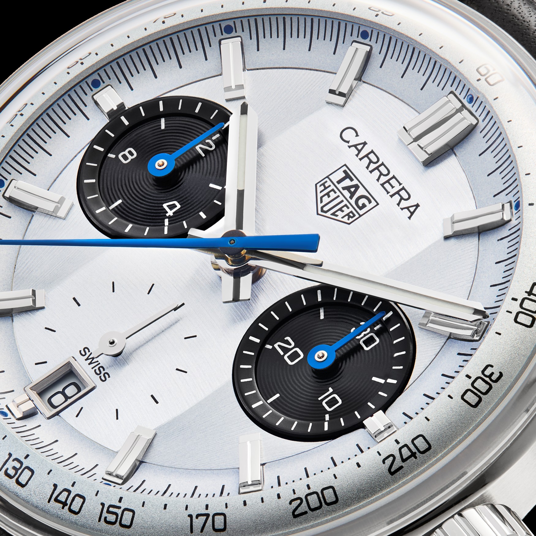 TAG Heuer Carrera Glassbox Australian Limited Edition dial closeup