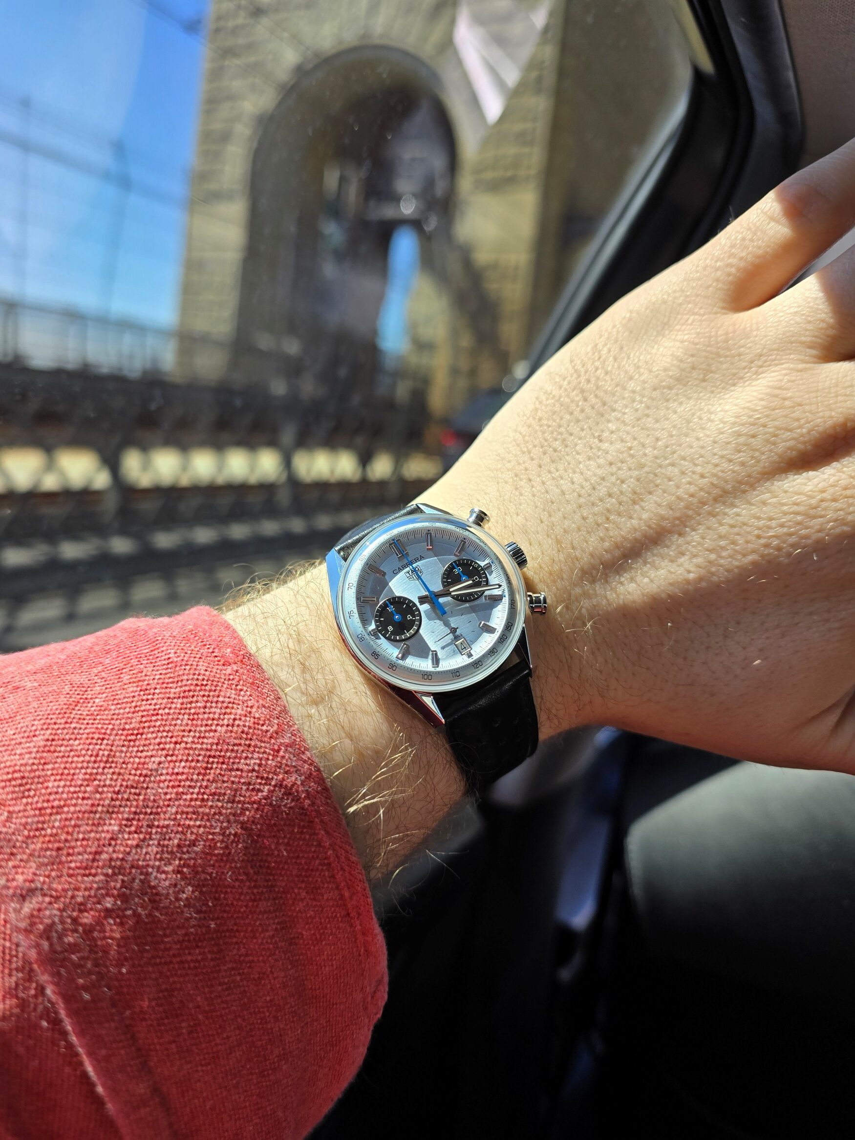 TAG Heuer Carrera Glassbox Australian Limited Edition wristshot Harbour Bridge