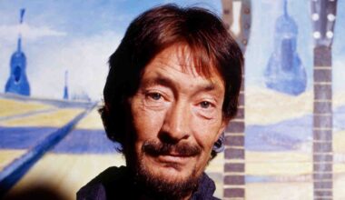 Chris Rea posing for a photograph in 2005