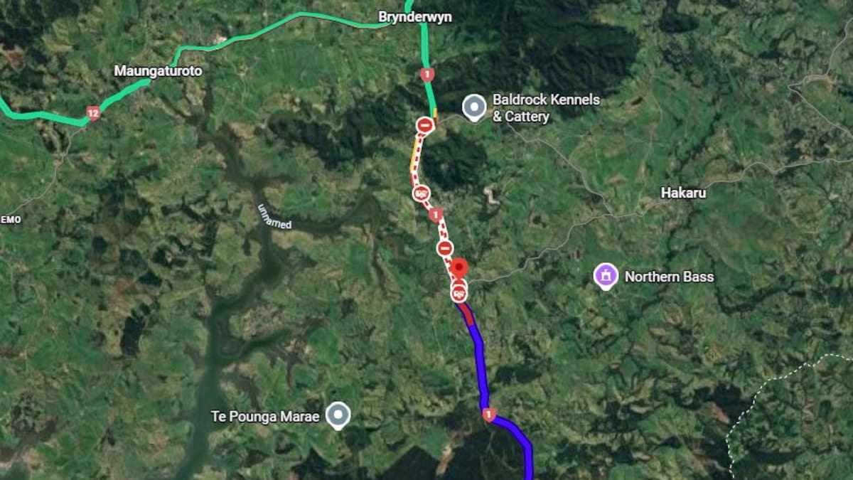 Serious crash closes SH1 near Kaiwaka, diversions and delays expected