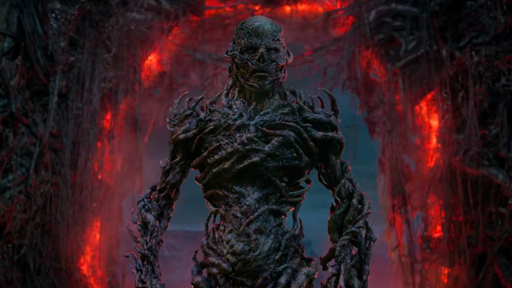 Vecna in Hawkins in Stranger Things Season 5, Episode 4