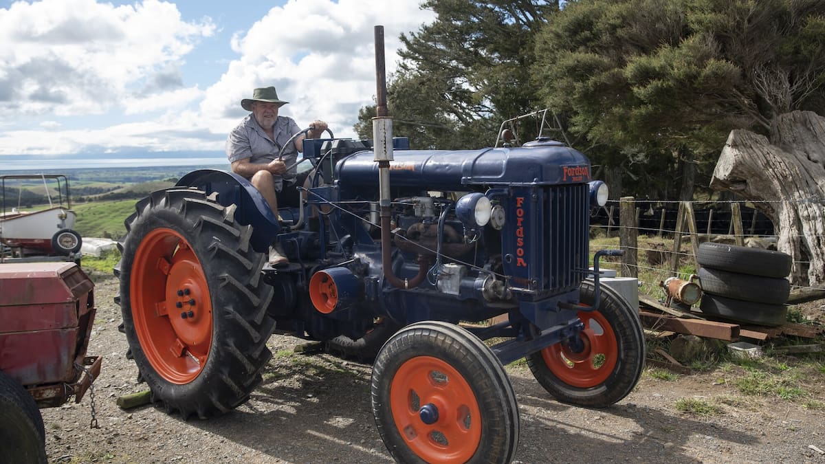 Year in review: Waikato farmer reunites with his family’s vintage Fordson tractor