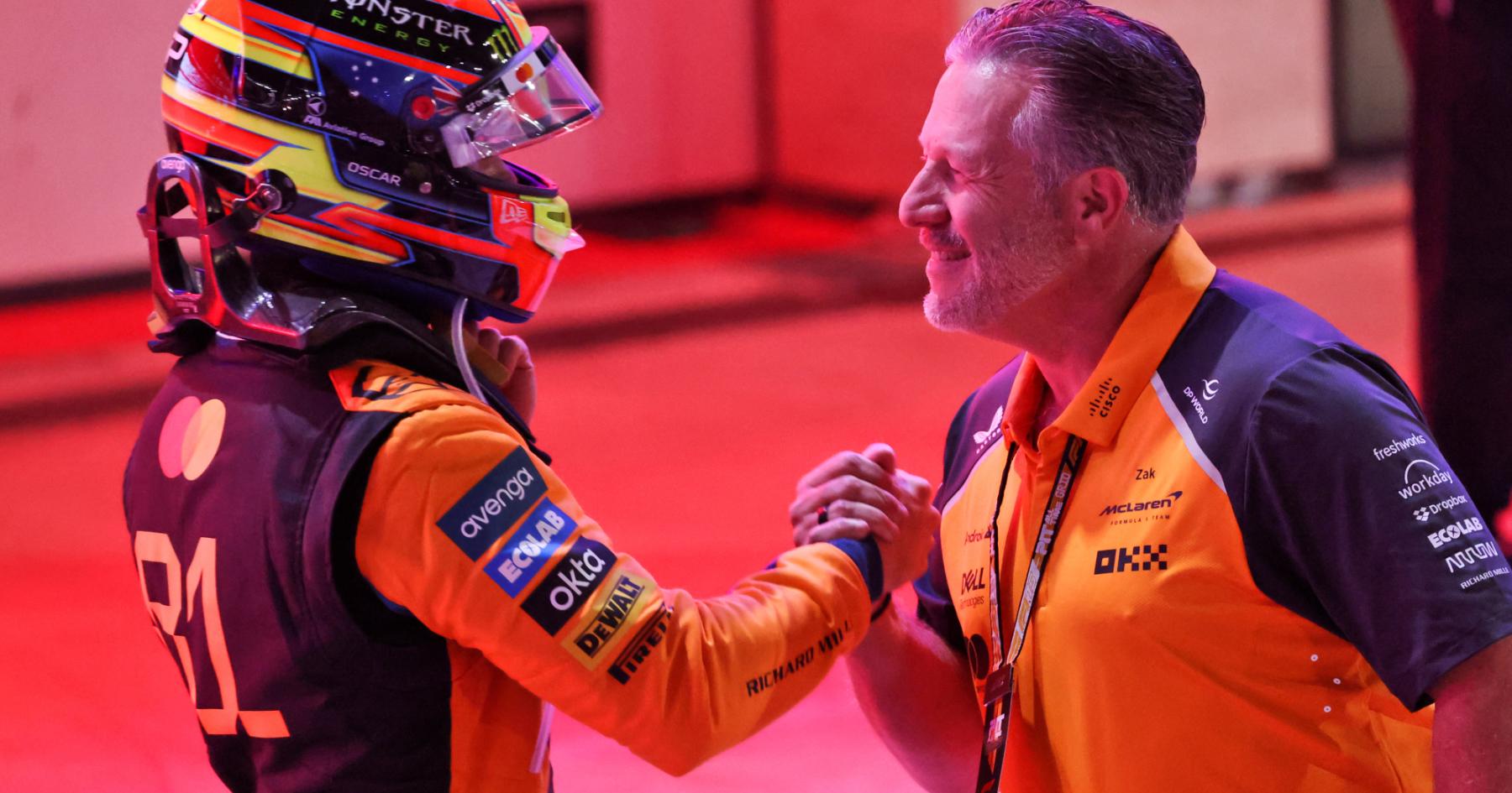 Zak Brown issues 'uneducated' retort to Australian politician over Oscar Piastri 'bias'