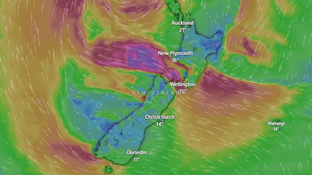 Palmerston North cans NYE event as storm-force 120km/h gales continue to buffet lower NI - NZ Herald
