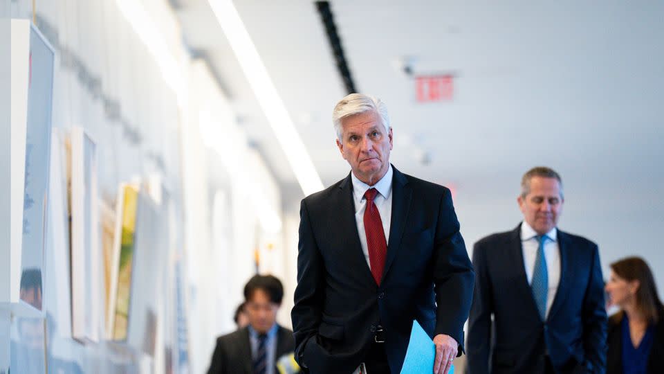 Christopher Waller, governor of the US Federal Reserve, arrives for the Federal Reserve Board open meeting in Washington, DC, US, on Friday, Oct. 24, 2025. Al Drago/Bloomberg via Getty Images - Al Drago/Bloomberg/Getty Images