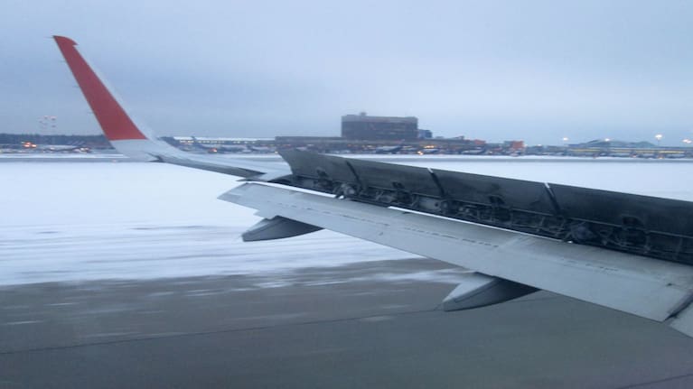 Ailerons are the hinged parts you can see at the end of the aeroplane wing.