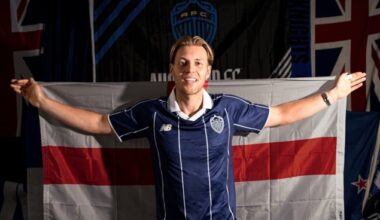 Auckland FC's striker Sam Cosgrove on his move to New Zealand and summer football