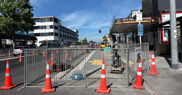 Businesses on busy road suffer as shops barricaded by roadworks