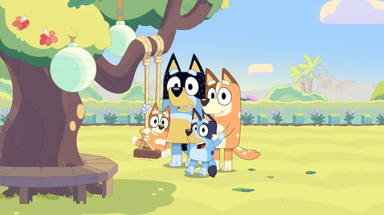 Bluey promotional image.