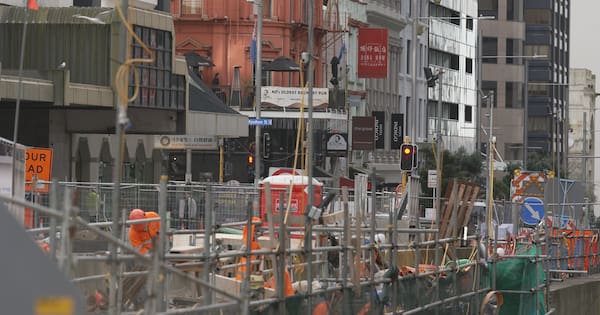 Businesses celebrate as Auckland’s City Rail Link in home stretch
