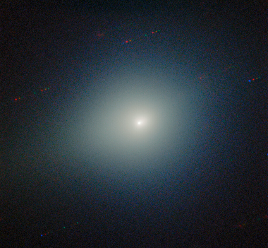 A telescope image of 3I/ATLAS
