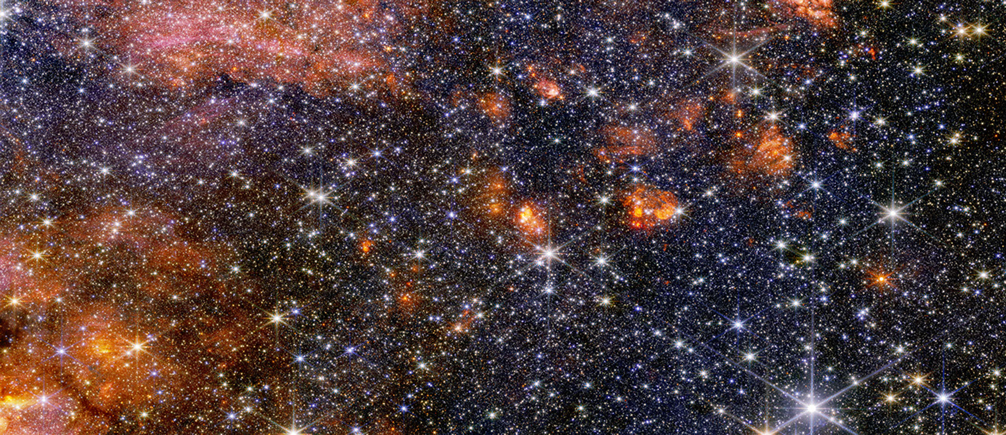 JWST spies a shimmering molecular cloud