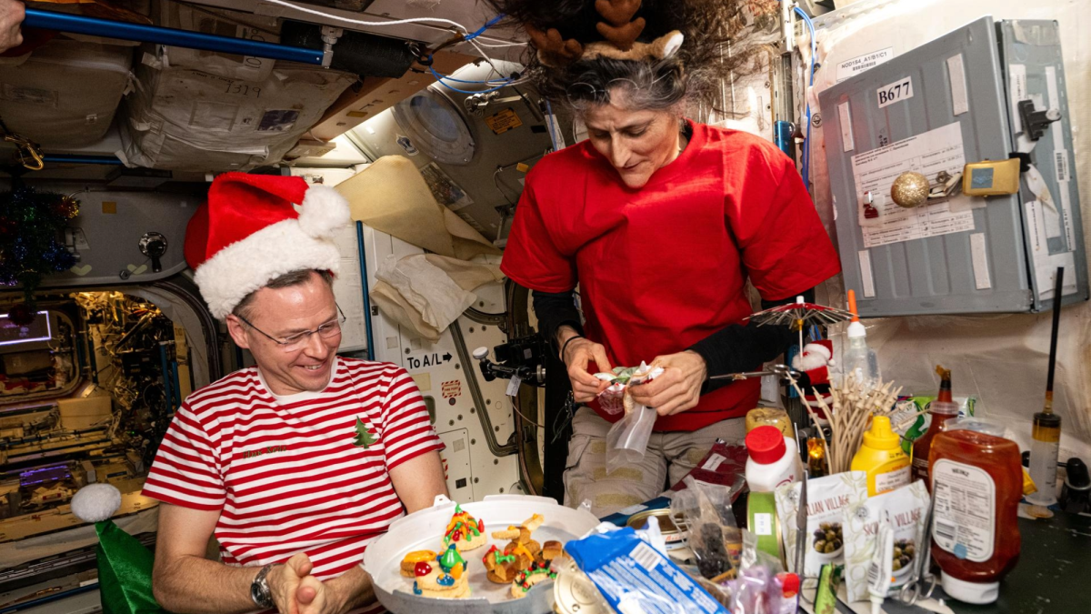 9 festive ISS holiday celebrations through the years