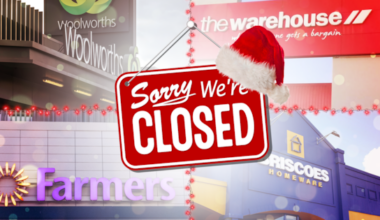 What's open and closed on Christmas Day?