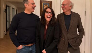 Jerry Seinfeld, Julia Louis-Dreyfus, and Larry David unite for Christmas and more star snaps - Page Six