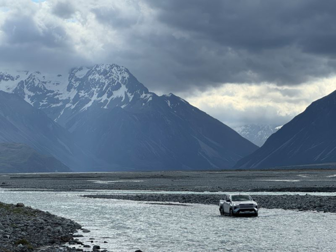 Toyota Hilux engineers visit NZ.