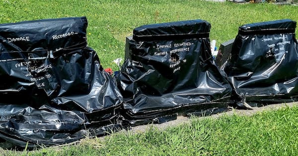 McLaren family graves defaced again in ongoing vandalism