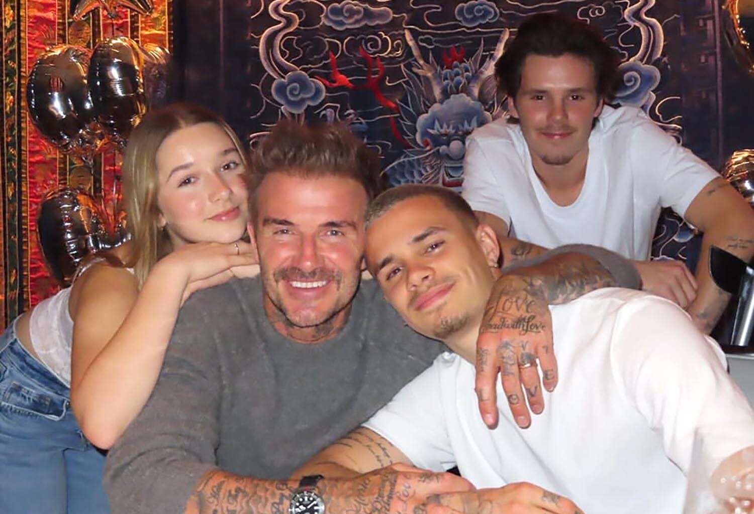 Brooklyn Beckham Absent from Dad David's New Year Post amid Ongoing Family Feud