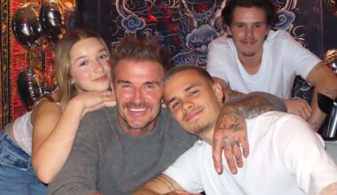 Brooklyn Beckham Absent from Dad David's New Year Post amid Ongoing Family Feud