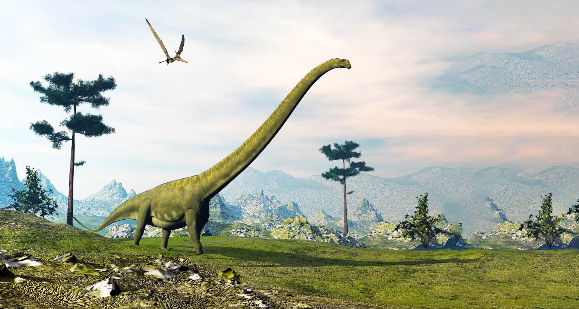 Dinosaur with an incredibly long neck rewrites Jurassic history